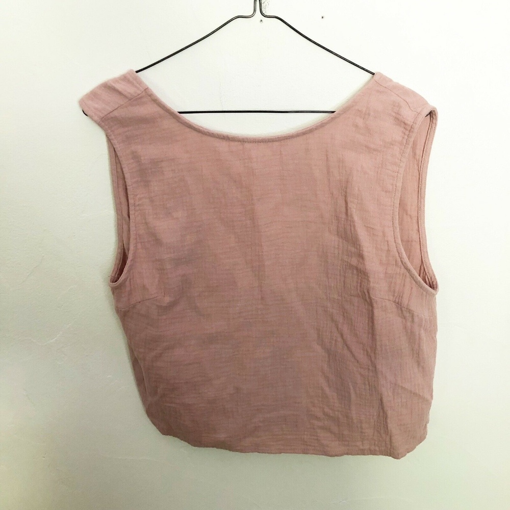 Urban Outfitters  Crop Tank With open tie back